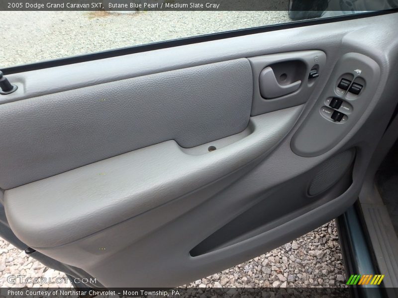 Butane Blue Pearl / Medium Slate Gray 2005 Dodge Grand Caravan SXT