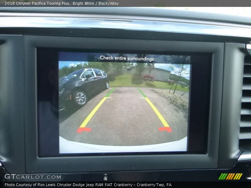 Bright White / Black/Alloy 2018 Chrysler Pacifica Touring Plus