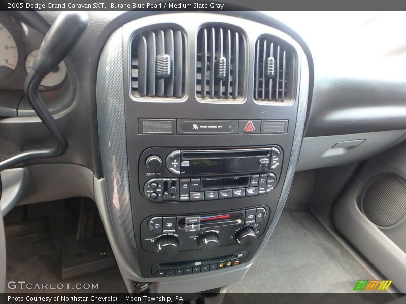 Butane Blue Pearl / Medium Slate Gray 2005 Dodge Grand Caravan SXT