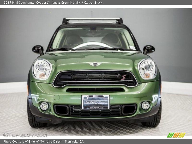 Jungle Green Metallic / Carbon Black 2015 Mini Countryman Cooper S