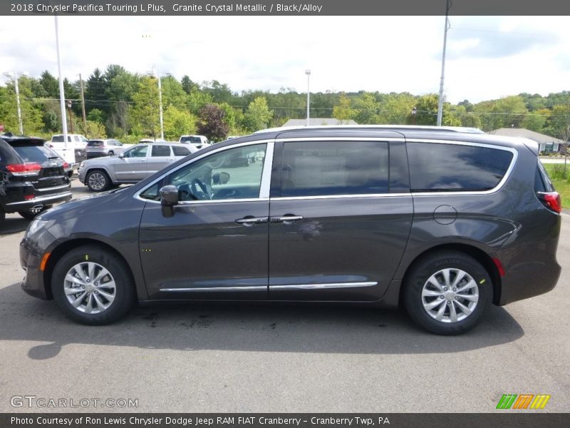 Granite Crystal Metallic / Black/Alloy 2018 Chrysler Pacifica Touring L Plus
