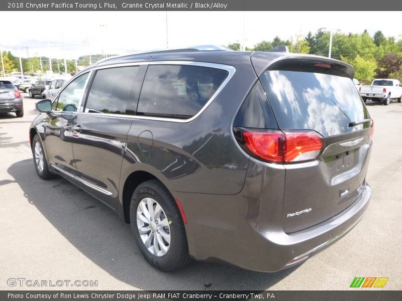 Granite Crystal Metallic / Black/Alloy 2018 Chrysler Pacifica Touring L Plus