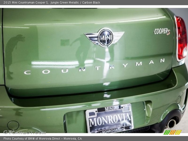 Jungle Green Metallic / Carbon Black 2015 Mini Countryman Cooper S