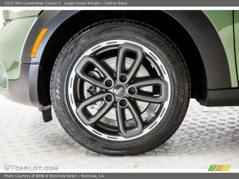 Jungle Green Metallic / Carbon Black 2015 Mini Countryman Cooper S