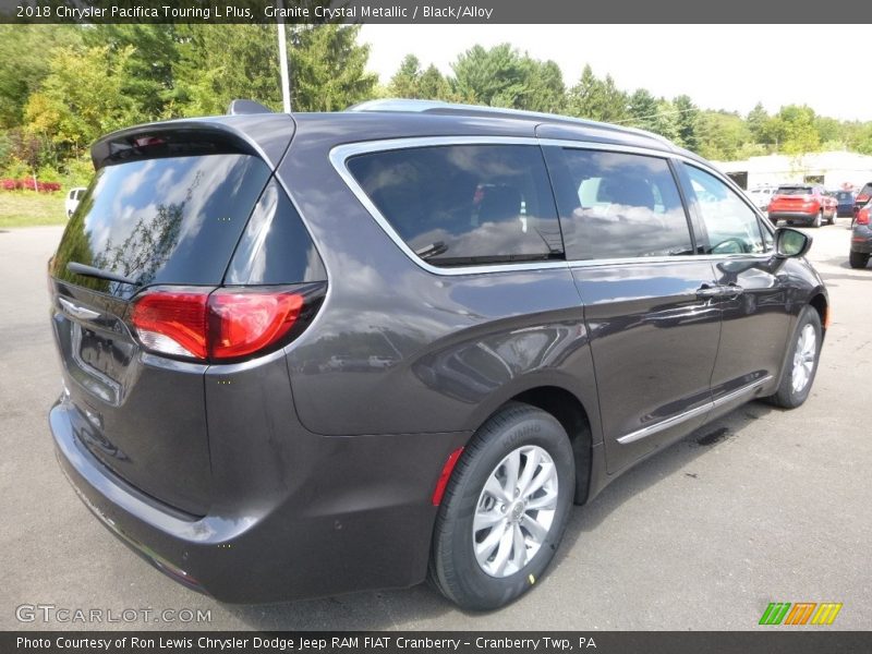 Granite Crystal Metallic / Black/Alloy 2018 Chrysler Pacifica Touring L Plus