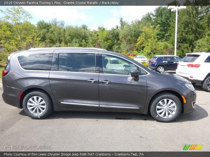 Granite Crystal Metallic / Black/Alloy 2018 Chrysler Pacifica Touring L Plus