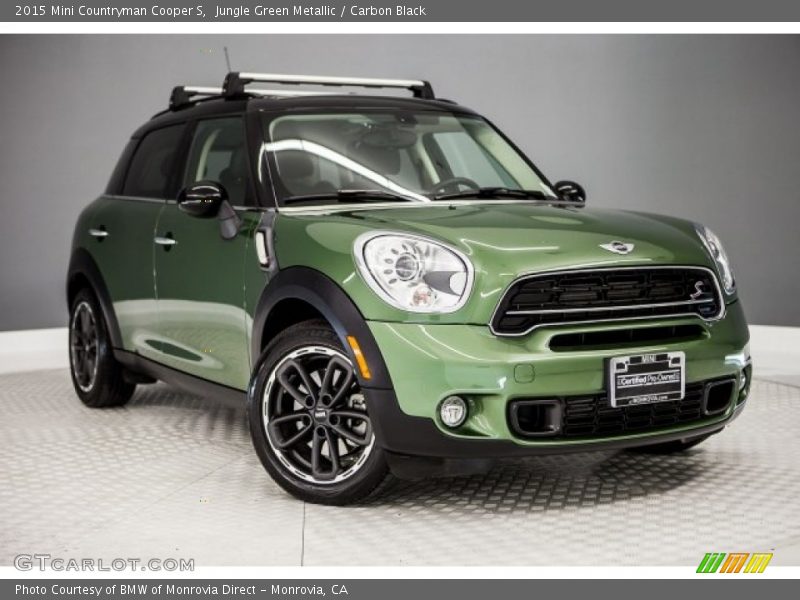 Jungle Green Metallic / Carbon Black 2015 Mini Countryman Cooper S