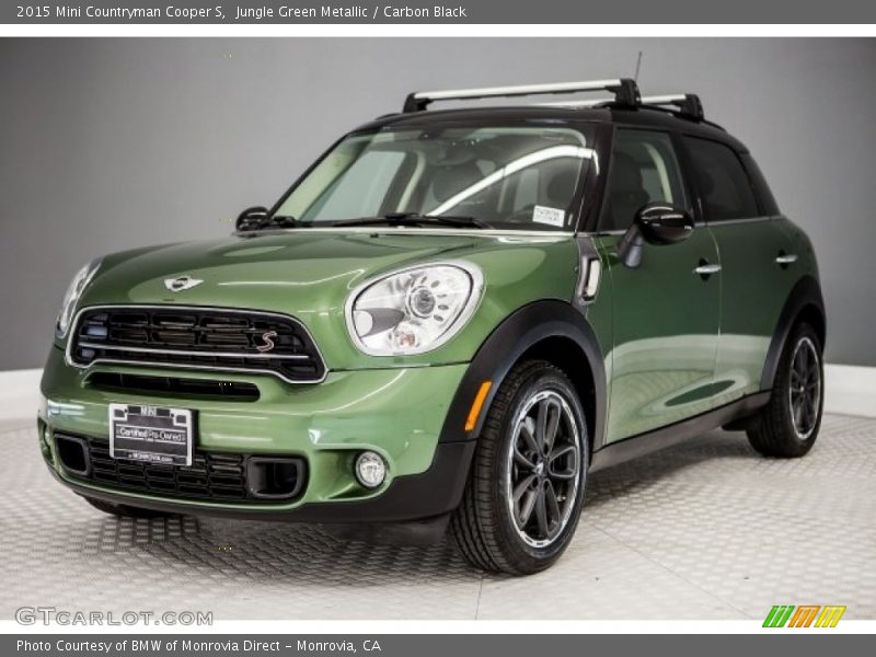 Jungle Green Metallic / Carbon Black 2015 Mini Countryman Cooper S