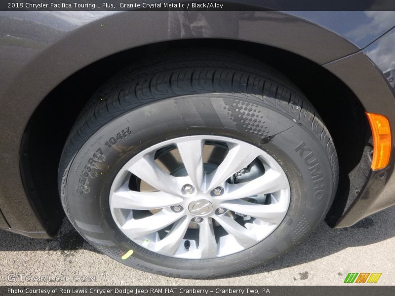 Granite Crystal Metallic / Black/Alloy 2018 Chrysler Pacifica Touring L Plus