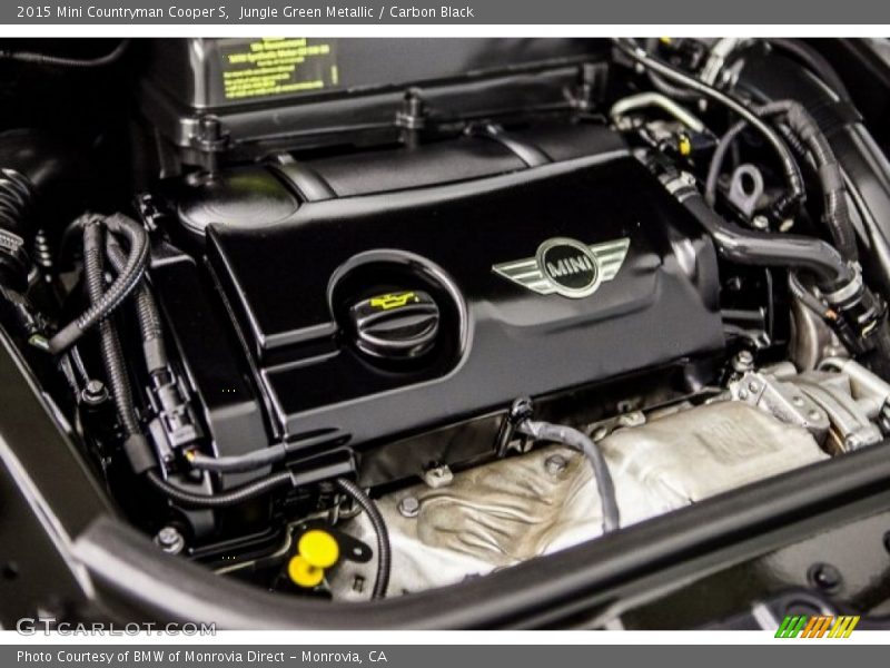 Jungle Green Metallic / Carbon Black 2015 Mini Countryman Cooper S