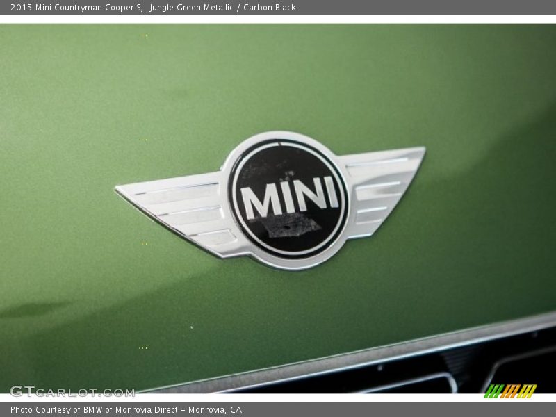 Jungle Green Metallic / Carbon Black 2015 Mini Countryman Cooper S