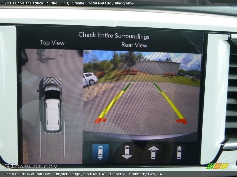 Granite Crystal Metallic / Black/Alloy 2018 Chrysler Pacifica Touring L Plus