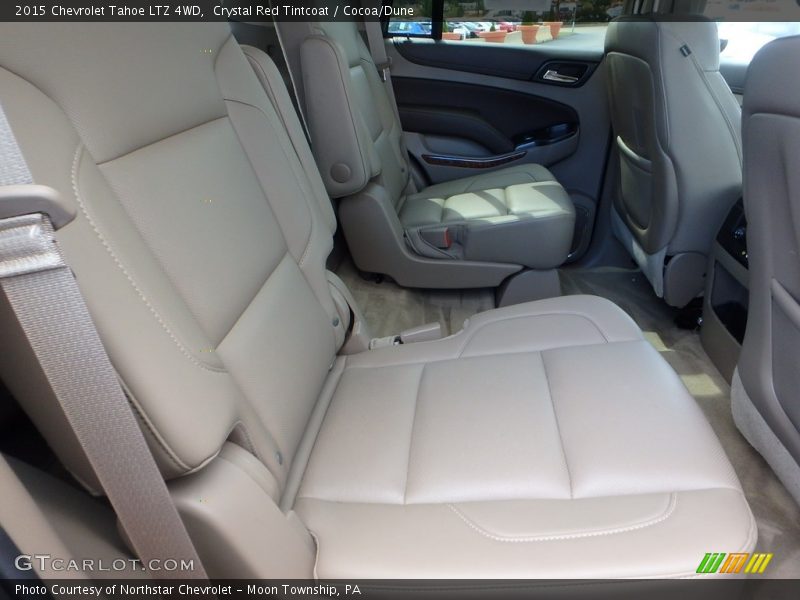 Crystal Red Tintcoat / Cocoa/Dune 2015 Chevrolet Tahoe LTZ 4WD