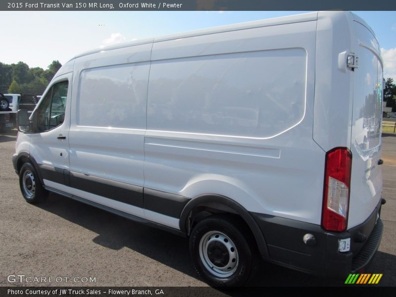 Oxford White / Pewter 2015 Ford Transit Van 150 MR Long