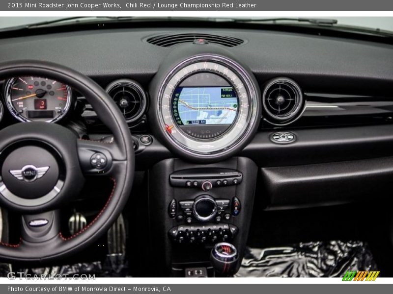 Chili Red / Lounge Championship Red Leather 2015 Mini Roadster John Cooper Works