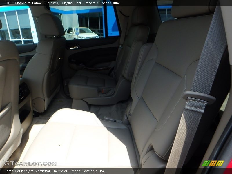 Crystal Red Tintcoat / Cocoa/Dune 2015 Chevrolet Tahoe LTZ 4WD