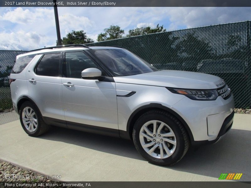 Indus Silver / Ebony/Ebony 2017 Land Rover Discovery HSE