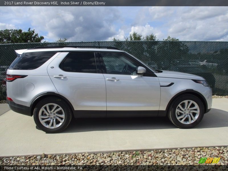 Indus Silver / Ebony/Ebony 2017 Land Rover Discovery HSE