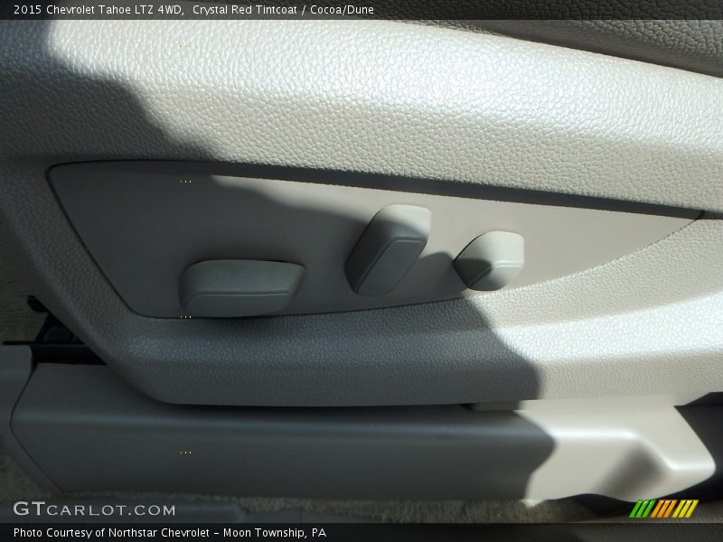 Crystal Red Tintcoat / Cocoa/Dune 2015 Chevrolet Tahoe LTZ 4WD