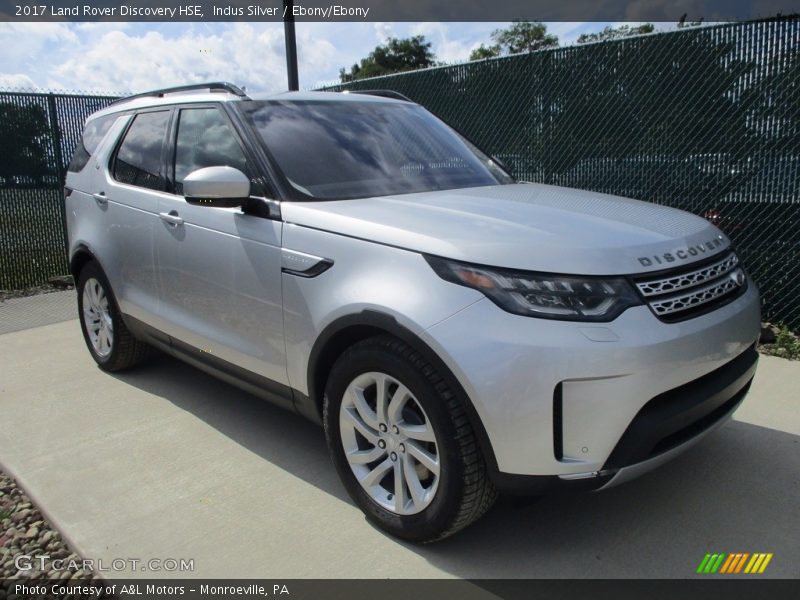 Indus Silver / Ebony/Ebony 2017 Land Rover Discovery HSE