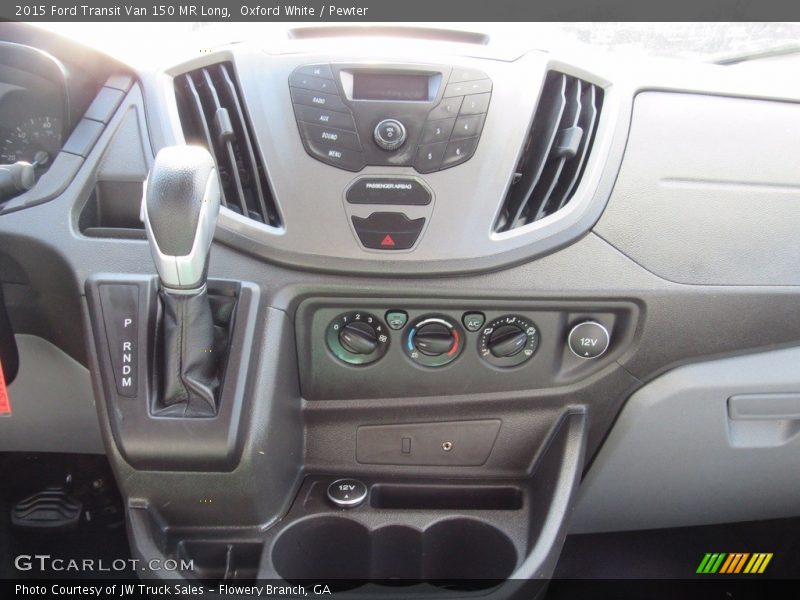 Oxford White / Pewter 2015 Ford Transit Van 150 MR Long