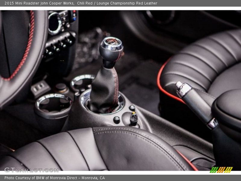 Chili Red / Lounge Championship Red Leather 2015 Mini Roadster John Cooper Works
