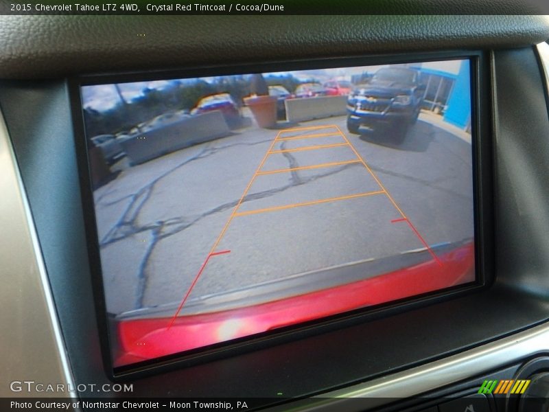 Crystal Red Tintcoat / Cocoa/Dune 2015 Chevrolet Tahoe LTZ 4WD