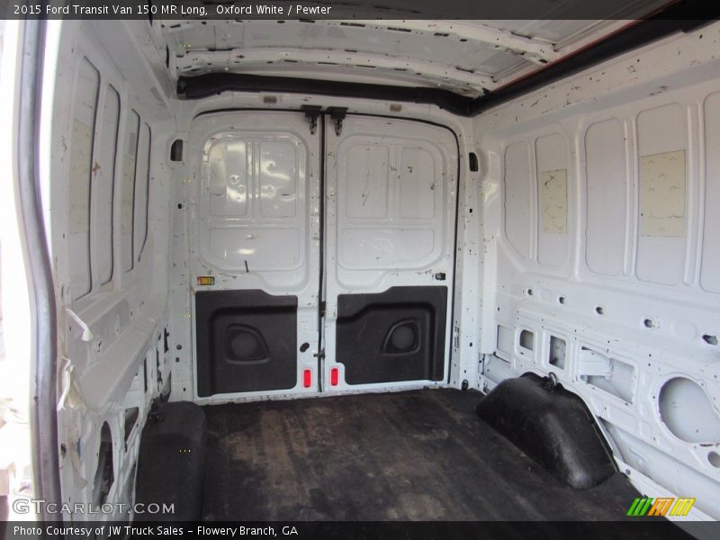 Oxford White / Pewter 2015 Ford Transit Van 150 MR Long