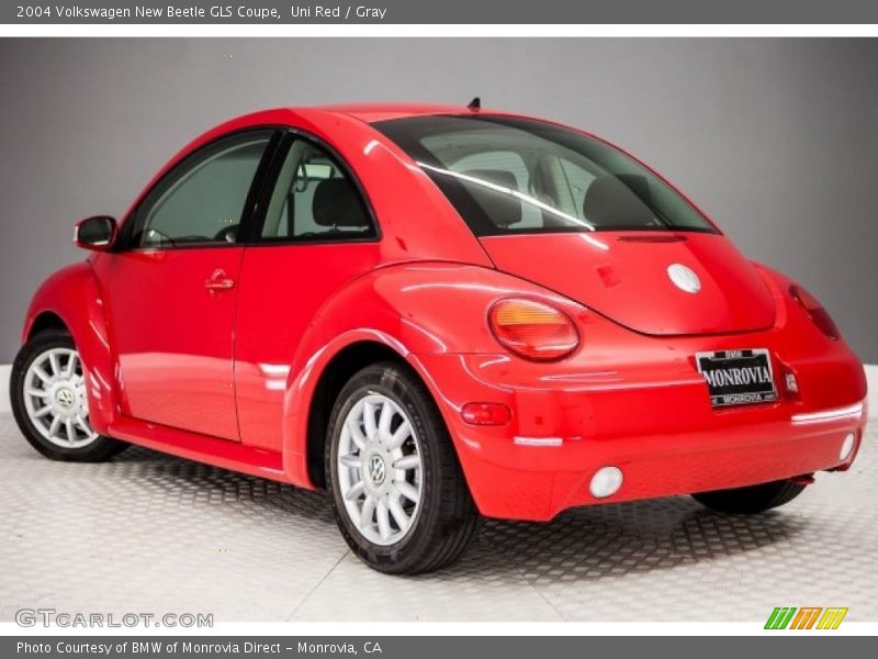 Uni Red / Gray 2004 Volkswagen New Beetle GLS Coupe