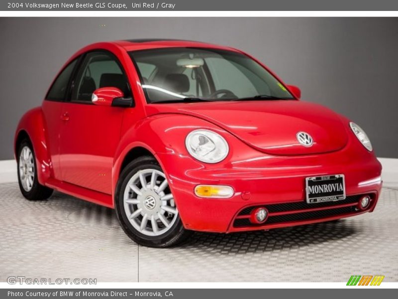 Uni Red / Gray 2004 Volkswagen New Beetle GLS Coupe