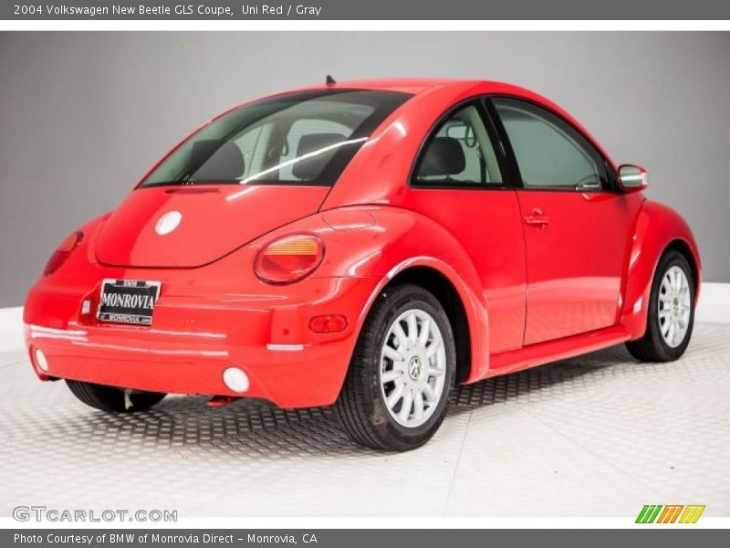 Uni Red / Gray 2004 Volkswagen New Beetle GLS Coupe