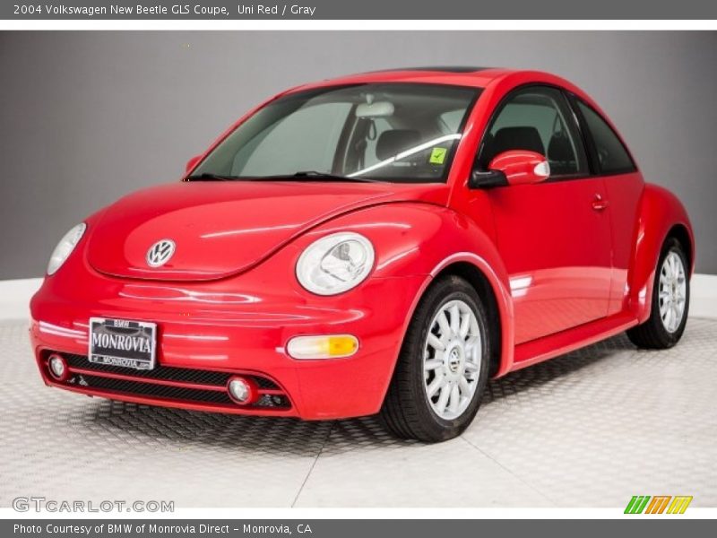 Uni Red / Gray 2004 Volkswagen New Beetle GLS Coupe