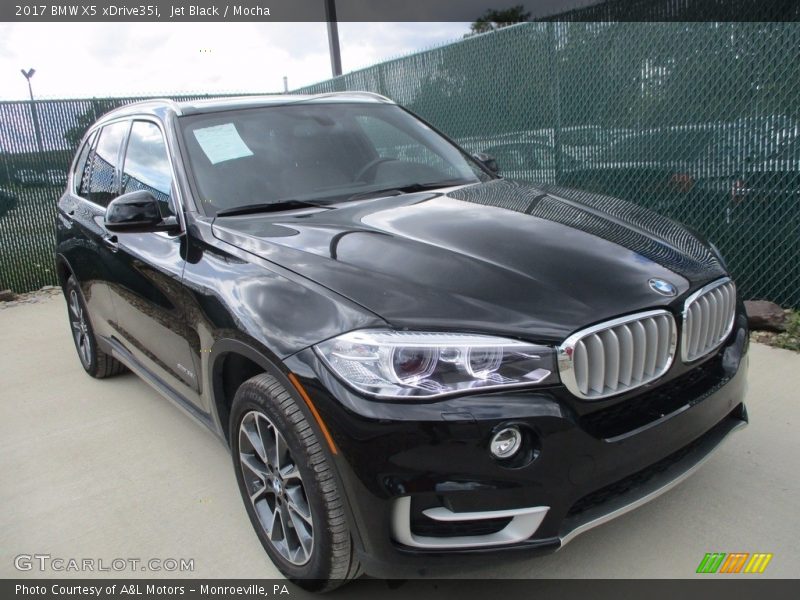 Jet Black / Mocha 2017 BMW X5 xDrive35i