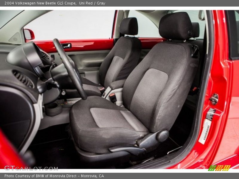 Uni Red / Gray 2004 Volkswagen New Beetle GLS Coupe