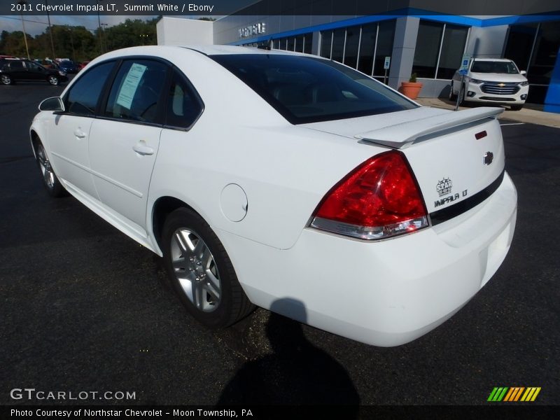 Summit White / Ebony 2011 Chevrolet Impala LT