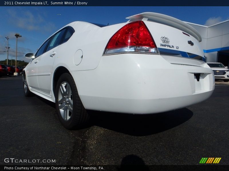 Summit White / Ebony 2011 Chevrolet Impala LT