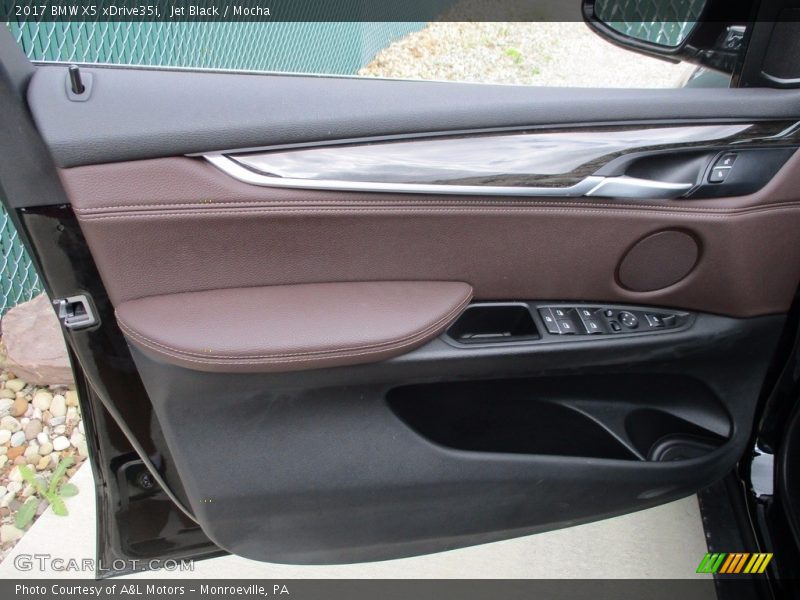 Jet Black / Mocha 2017 BMW X5 xDrive35i