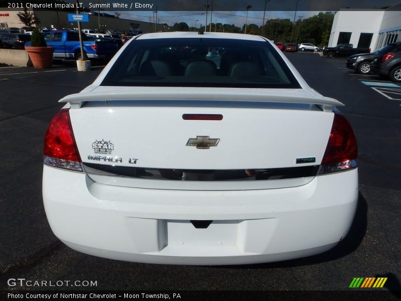 Summit White / Ebony 2011 Chevrolet Impala LT