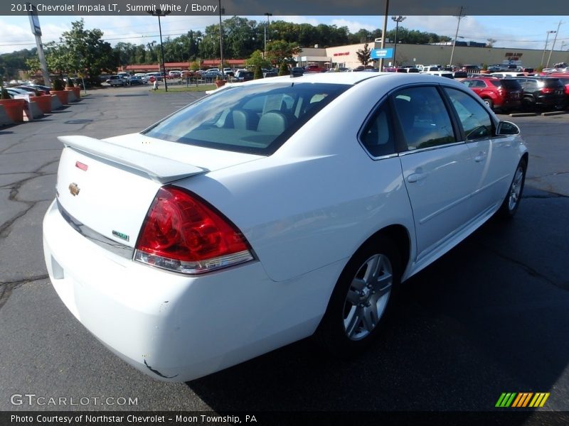 Summit White / Ebony 2011 Chevrolet Impala LT