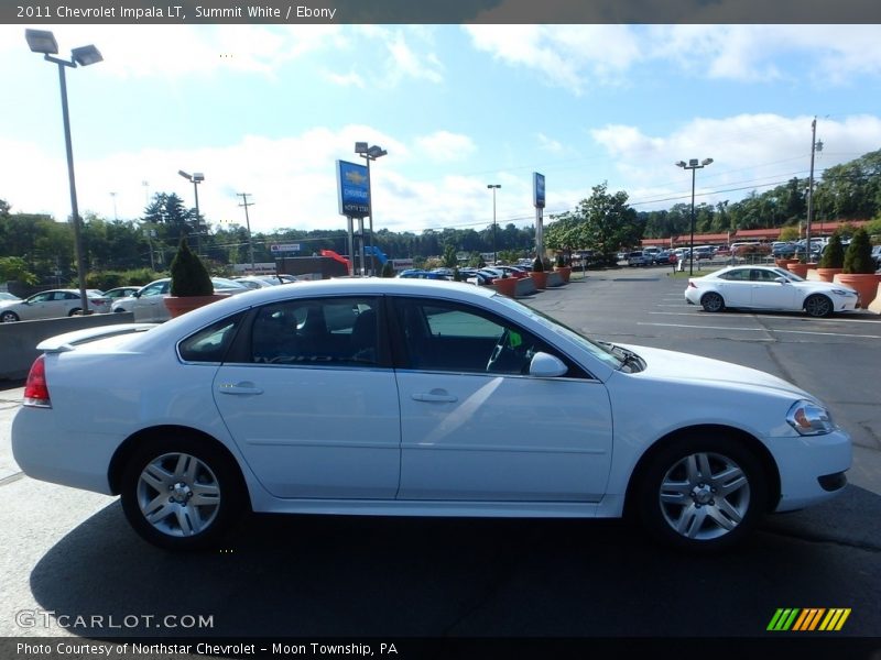 Summit White / Ebony 2011 Chevrolet Impala LT
