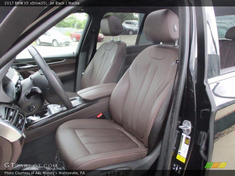 Jet Black / Mocha 2017 BMW X5 xDrive35i