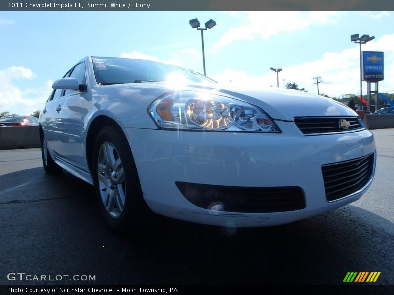 Summit White / Ebony 2011 Chevrolet Impala LT