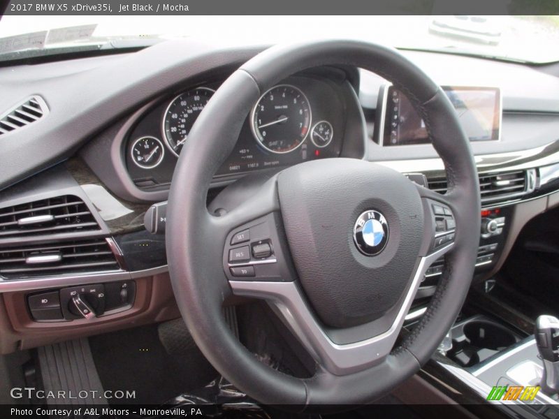 Jet Black / Mocha 2017 BMW X5 xDrive35i