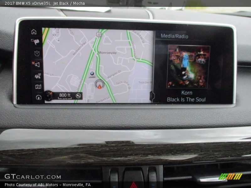 Jet Black / Mocha 2017 BMW X5 xDrive35i