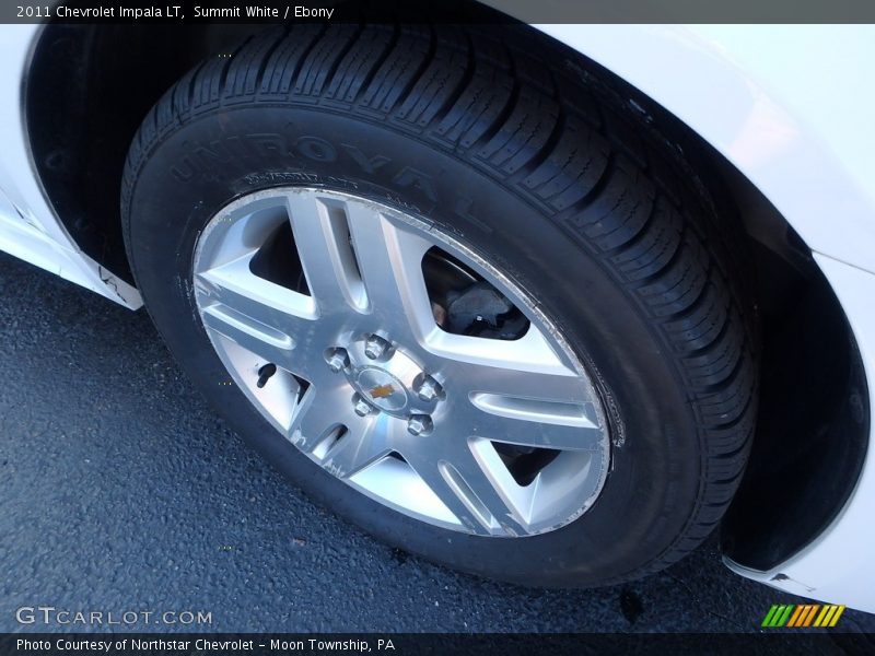 Summit White / Ebony 2011 Chevrolet Impala LT
