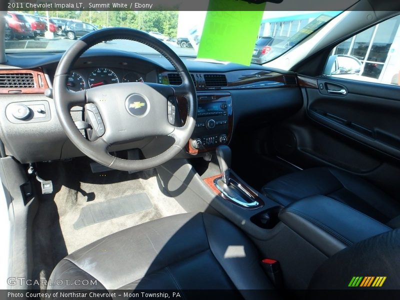 Summit White / Ebony 2011 Chevrolet Impala LT