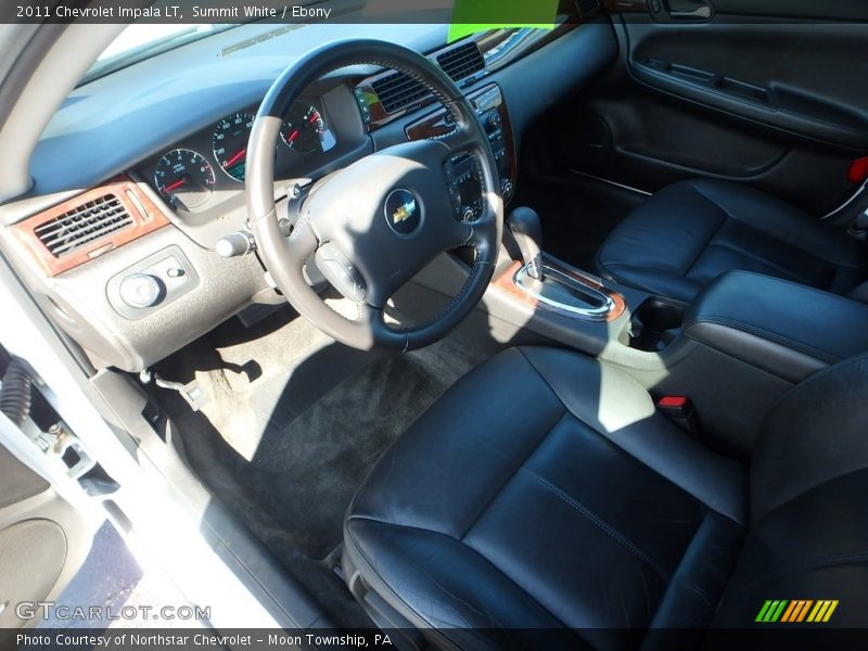 Summit White / Ebony 2011 Chevrolet Impala LT