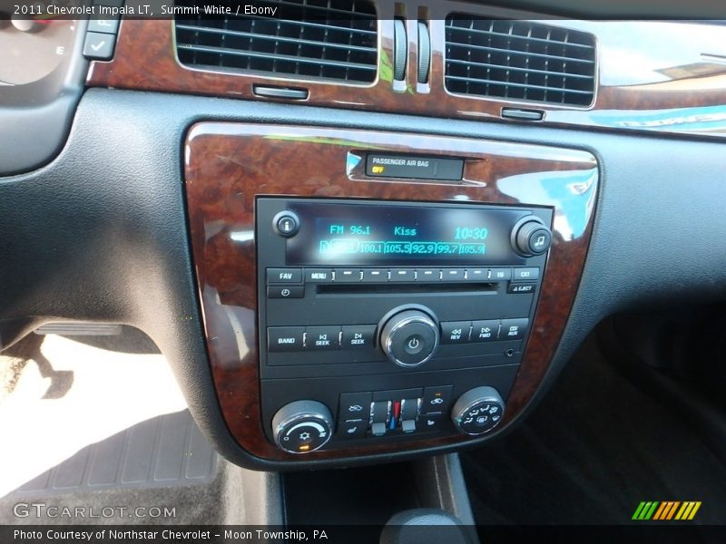 Summit White / Ebony 2011 Chevrolet Impala LT