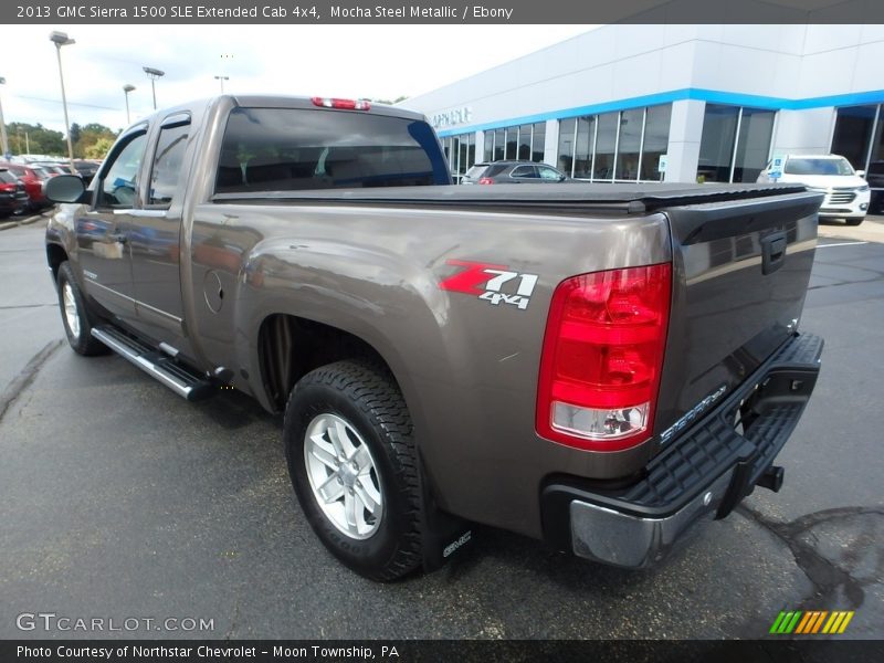 Mocha Steel Metallic / Ebony 2013 GMC Sierra 1500 SLE Extended Cab 4x4