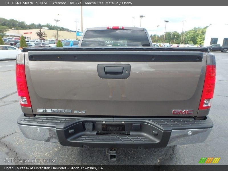 Mocha Steel Metallic / Ebony 2013 GMC Sierra 1500 SLE Extended Cab 4x4